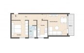 2 Zimmer Wohnung in Wohn-und Geschäftshaus in Ostfildern-Scharnhausen - WE 05