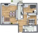 3 Zi. Neubau Penthouse Einzug binnen 3 Monaten WHG09 - 3D Grundriss WHG 9 DG.jpg