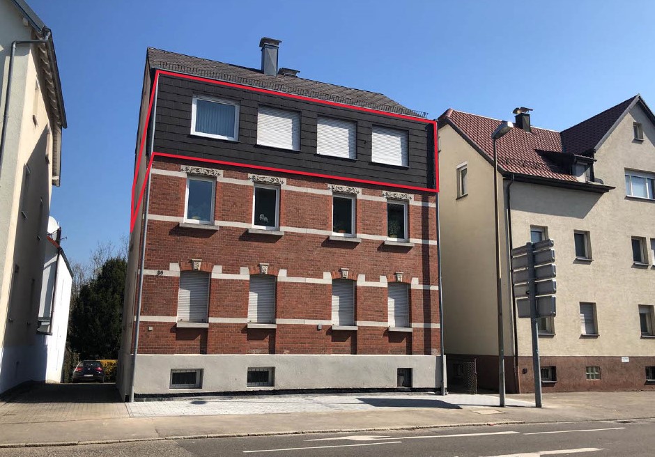 Schöne 3 ZI- DG-Whg in Waiblingen, Sehr schöne Lage - Aussen (14691)