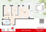 DOMIZIL ROSENGARTEN -3 Zi Wohnung -WHG19 - WHG-19_2D Grundriss