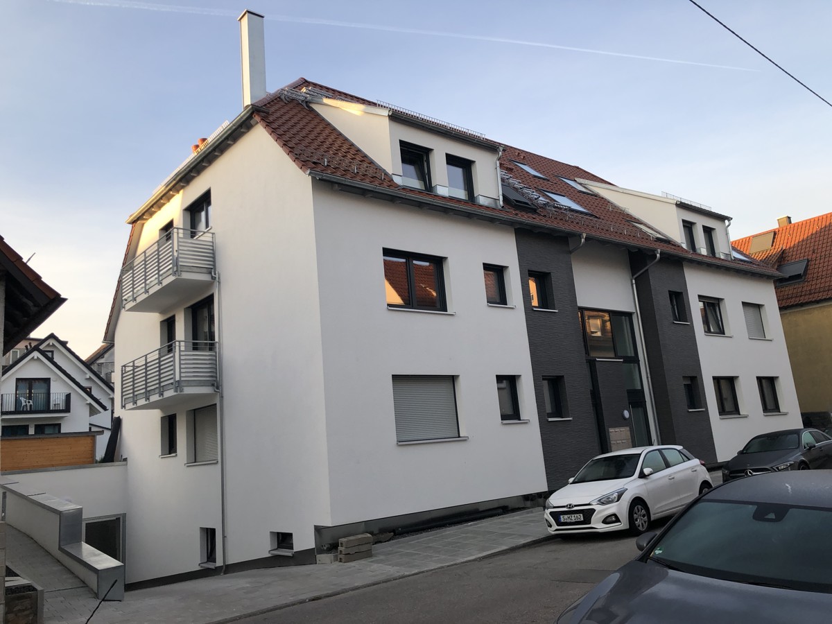 3 Zi Maisonette Penthouse mit Einbauküche WHG10 - Blickrichtung Süd-West (11213)