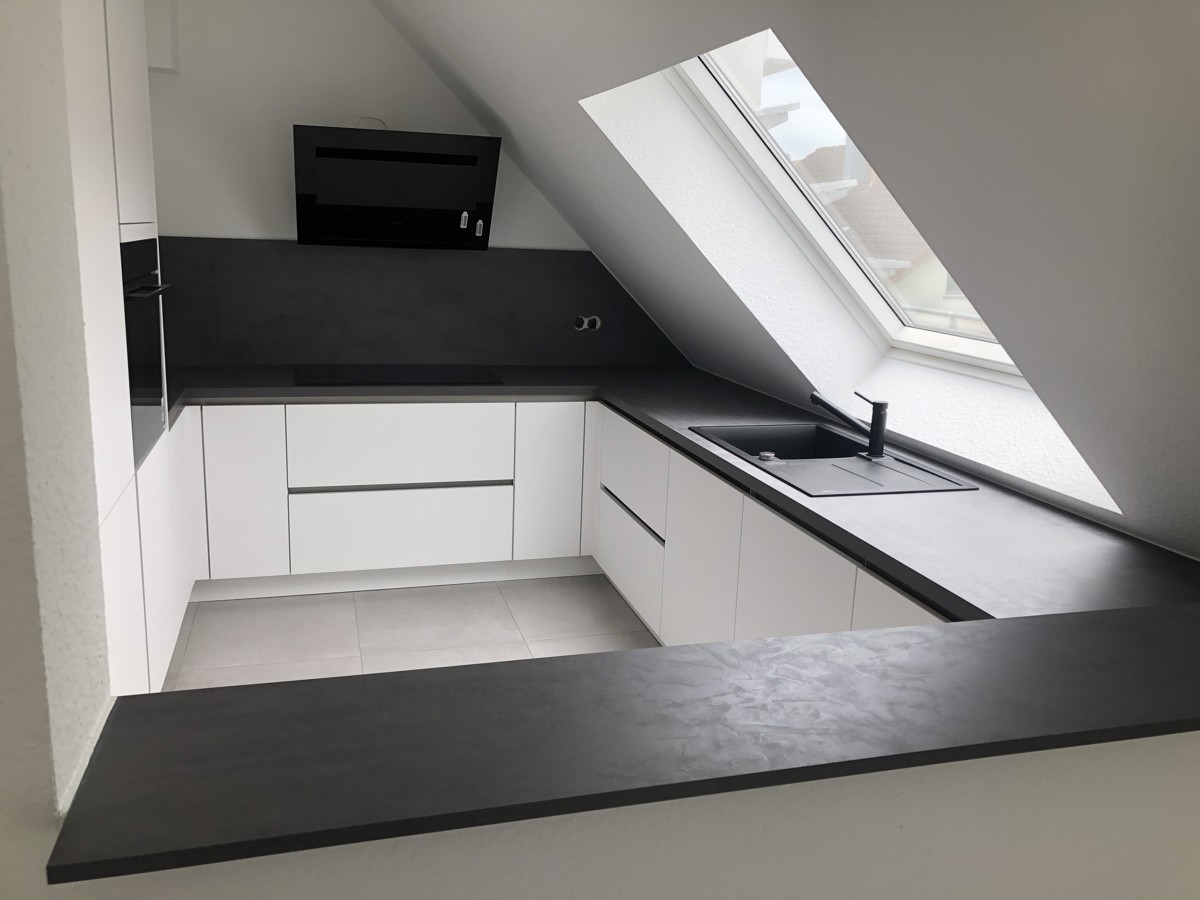 3 Zi Maisonette Penthouse mit Einbauküche WHG10 - Einbauküche (11227)