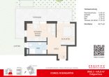 DOMIZIL ROSENGARTEN -2 Zi MIT FERIENWOHNUNG NUTZUNG -WHG03 - WHG-3_2D Grundriss