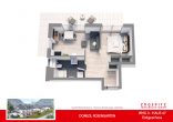 DOMIZIL ROSENGARTEN -2 Zi Wohnung -WHG03 - WHG-3_3D Grundriss