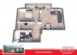 DOMIZIL ROSENGARTEN -2 Zi Wohnung -WHG25 - WHG 25 Animation 3D