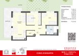 DOMIZIL ROSENGARTEN -3 Zi MIT FERIENWOHNUNG NUTZUNG -WHG11 - WHG-11_2D Grundriss