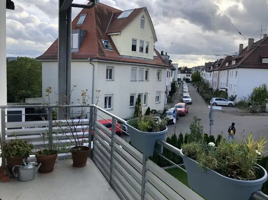 3-Zim Wohnung | Balkon | Bad Cannstatt | Tageslichtbad neu saniert - Balkon (11523)