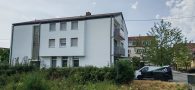 Wohn-und Geschäftshaus in Ostfildern-Scharnhausen mit Planung für 2 Wohnungen im DG - Seitenansicht