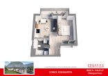 DOMIZIL ROSENGARTEN -2 Zi Wohnung -WHG08 - WHG-8_3D Grundriss