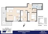 WOHNRESIDENZ PARTNACH - 3 Zi Wohnung - C10 - Grundriss C10