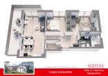DOMIZIL ROSENGARTEN -3 Zi Wohnung -WHG13 - WHG-13_3D Grundriss