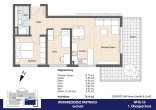 WOHNRESIDENZ PARTNACH - 3 Zi Wohnung - C06 - Grundriss C06
