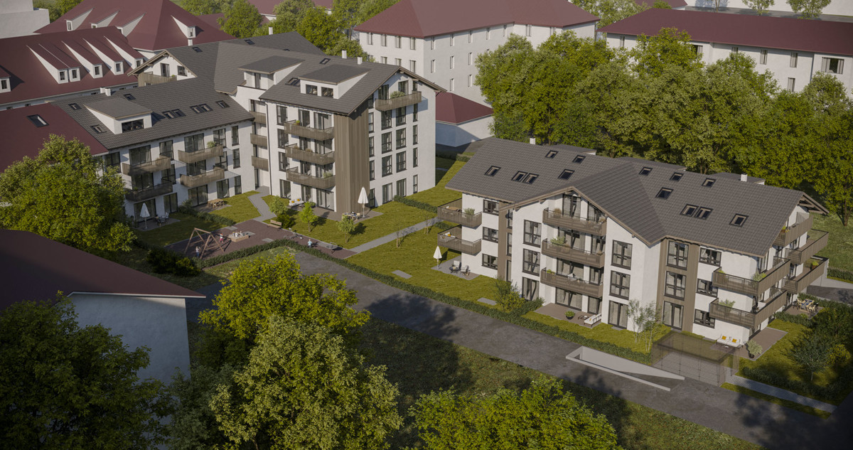 Neubau 2 -Zi.- Aufzug- FB-Heizung -A12 - Vogelperspektive_Ausrichtung Ost (11862)