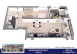 WOHNRESIDENZ PARTNACH - 3 Zi Wohnung - B25 - 3D Animation