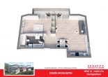 DOMIZIL ROSENGARTEN -2 Zi Wohnung -WHG16 - WHG 16 Animation 3D