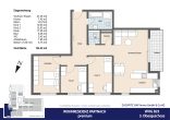 WOHNRESIDENZ PARTNACH - 4 Zi Wohnung - B23 - Grundriss B23