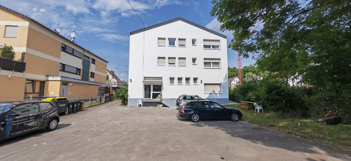 1 Zimmer Apartment in Wohn-und Geschäftshaus in Ostfildern-Scharnhausen - Rückansicht.jpg (13872)
