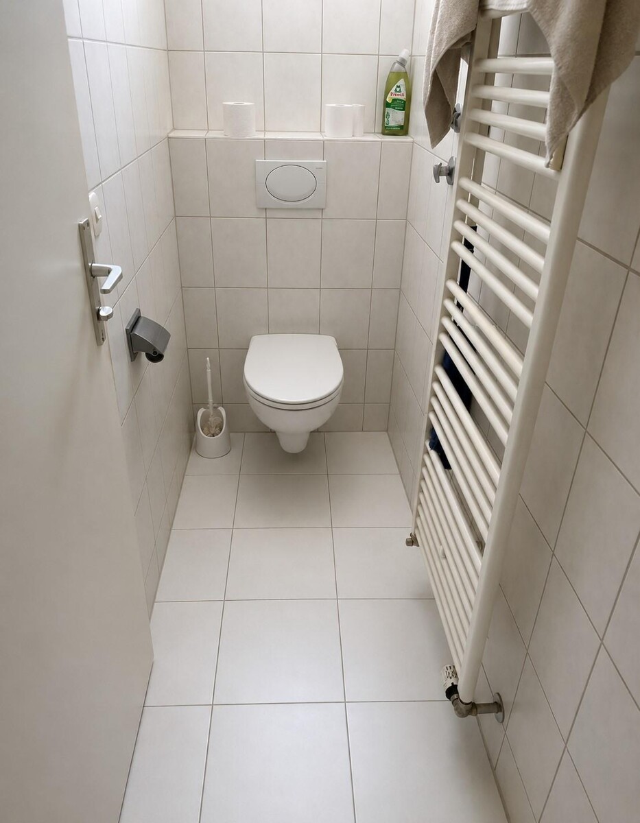 1 Zimmer Apartment in Wohn-und Geschäftshaus in Ostfildern-Scharnhausen - WC (14103)