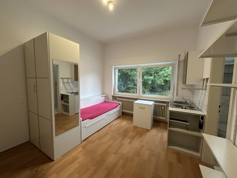 Möbiliertes 1 Zi. Apartment in Ostfildern-Scharnhausen - Wohnen/Schlafen (14639)
