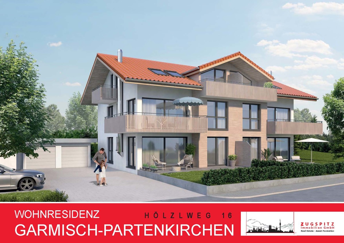 3-Zimmer-Wohnung, Terrasse, eigener Garten, Küche, voll möbliert, Einzel-Garage - 240612 Titelbild Hölzweg16 (8451)