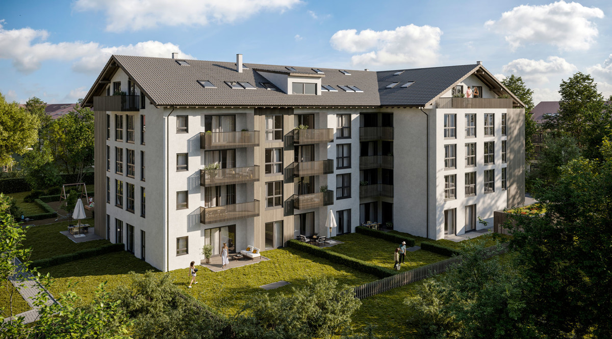 WOHNRESIDENZ PARTNACH - 3 Zi Wohnung - C13 - Haus A_B_Ausrichtung Nord (13912)
